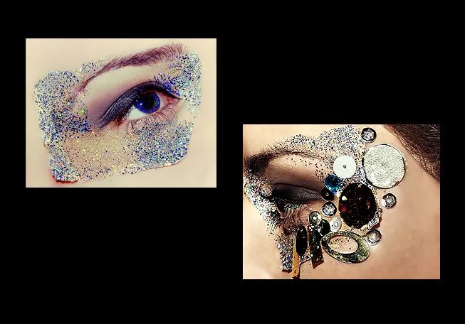 Beauty photography by Selina Cheng, GlitterSequins